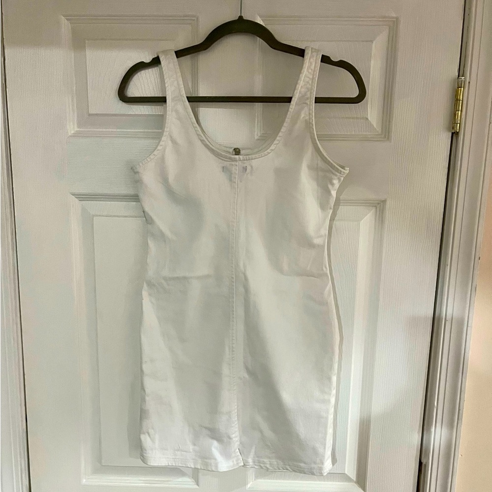 Women’s White Denim Dress
